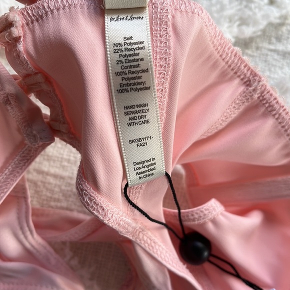 For Love & Lemons Midsummer Floral Garter Belt - Picture 10 of 11